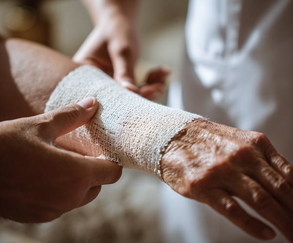 Soins de plaies